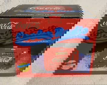 Coca Cola Cooler Radio AM/FM Cassette