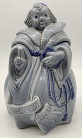 Red Wing Pottery Thou Shall Not Steal Cookie Jar