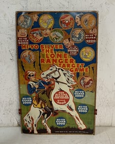 Marx Tin Lone Ranger Target Game