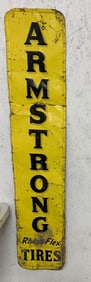 Armstrong Rhino Flex Tires metal sign