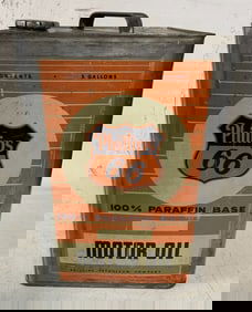 Phillips 66 5 gallon Motor Oil can