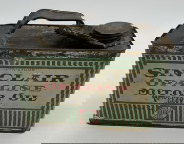 Sinclair Opaline Motor Oil 1/2 gallon tin