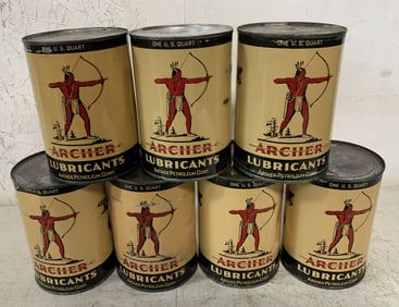 7 Archer Aircraft grade lubricant full qt. cans