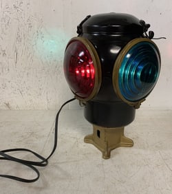 electrified Adlake switch lamp