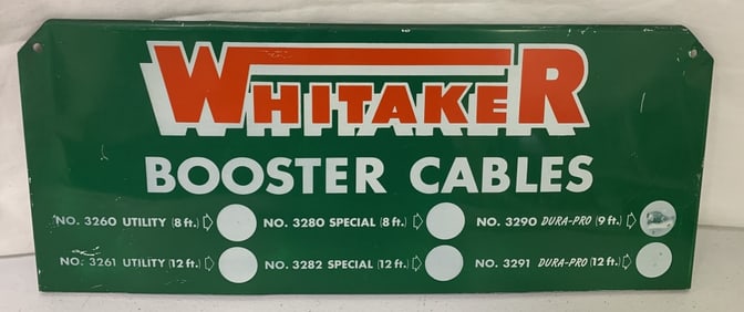 Whitaker Booster Cables rack topper
