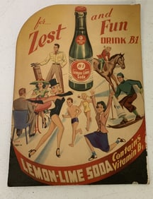 unused B-1 adv. standee