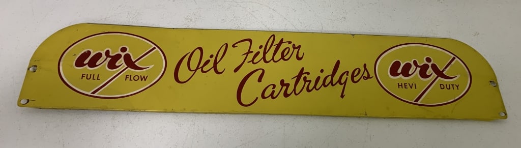 Wix Oil filter cartridges metal signage (1 of 5)