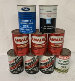 9 full cans of Automatic Transmission Fluid