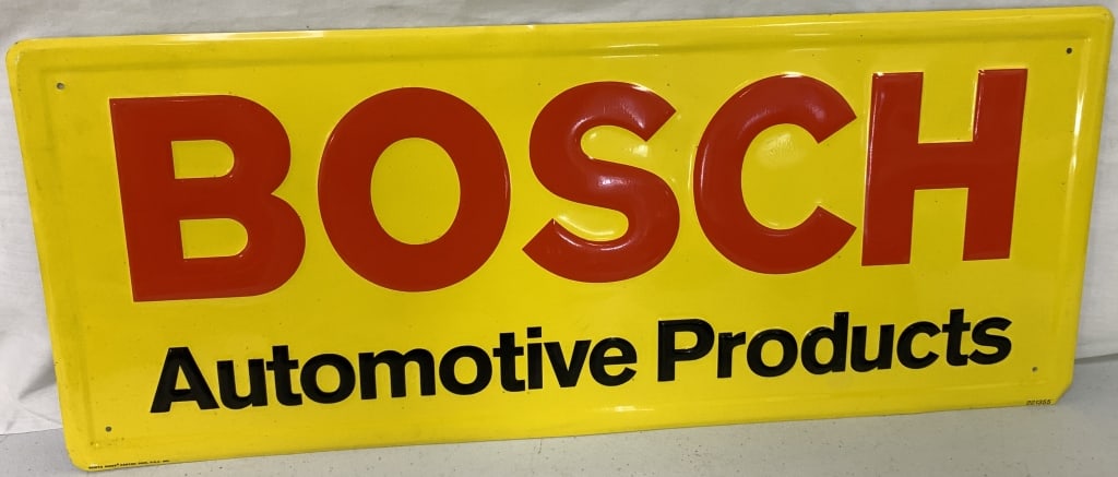 Bosch Automotive Products thin metal sign (1 of 6)