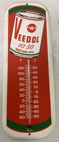 Veedol Motor Oil advertising thermometer