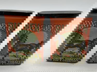 2 Big Ben tobacco tins