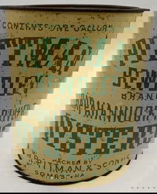 Pittman Bewdley Rappahannock River Oyster tin