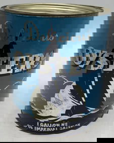 W.D. Davis Wachapreague VA oyster 1 gal.can