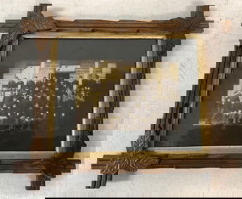 Old Framed Military Photo