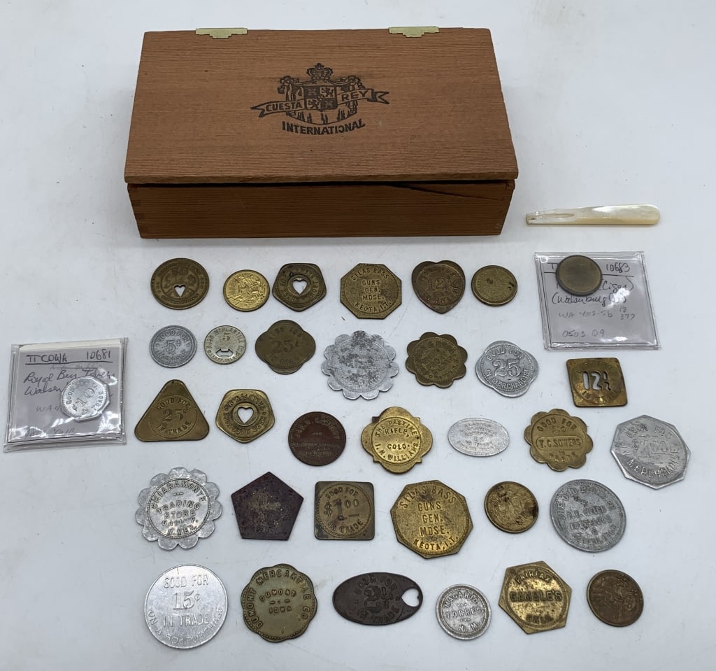 20+ Bar & Saloon Tokens (1 of 4)