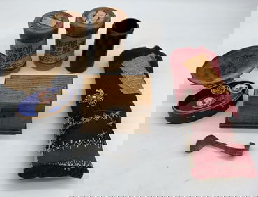 6-Spool Boxes, Edison Records, Cream Top Spoon