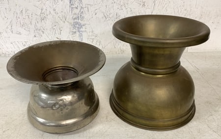 lot of 2 Spittoons Eureka & other