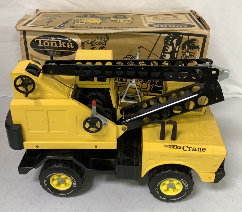 Mighty Tonka Mobile Crane No. 3940 w/ box (1 of 10)