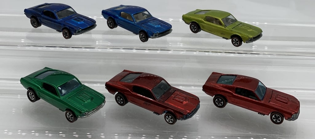 6 Hot Wheels Red Line Cars (1 of 4)