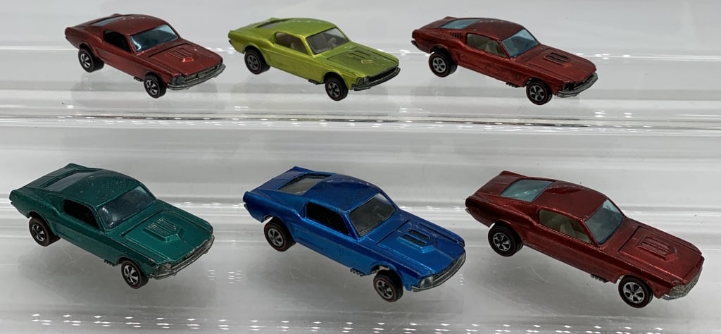 6 Hot Wheels Red Line Cars (1 of 4)