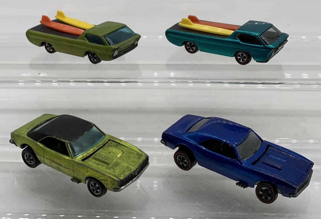 4 Hot Wheel Red Line Cars (1 of 4)