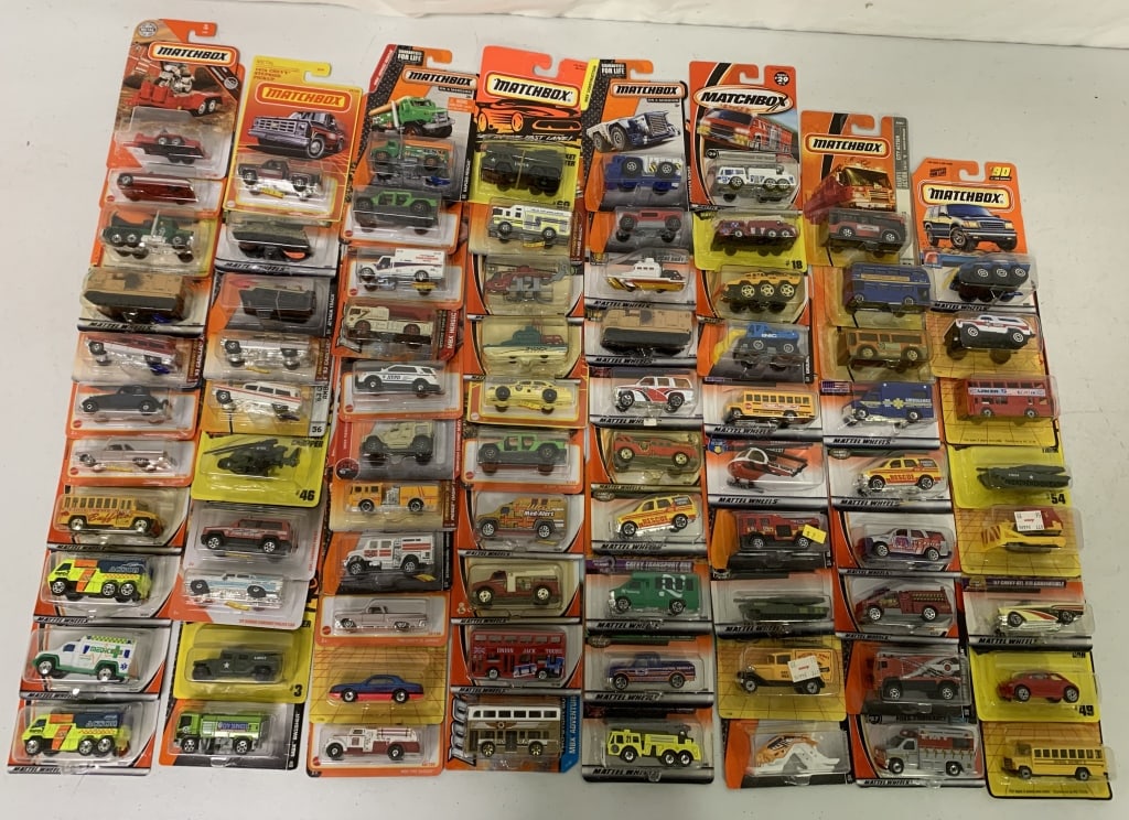 75+ Matchbox Die Cast Cars- Various Series: many different varieties