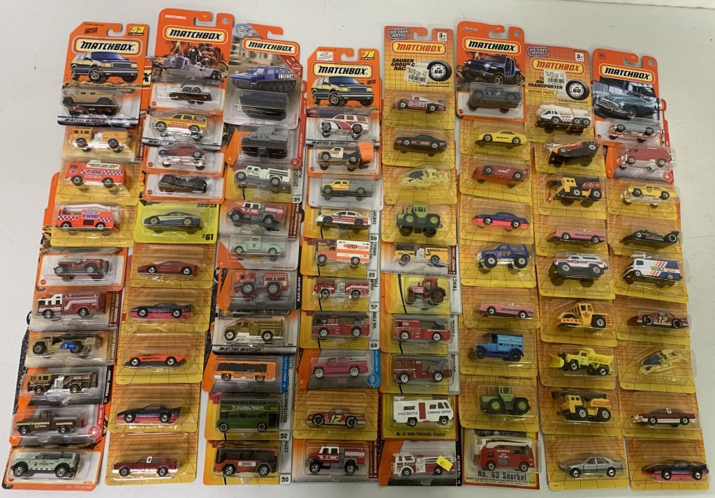 75+ Matchbox Die Cast Cars- Various Series: many different varieties