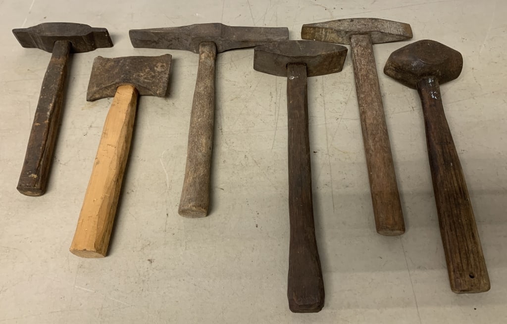 6 Assorted Hammers (1 of 6)