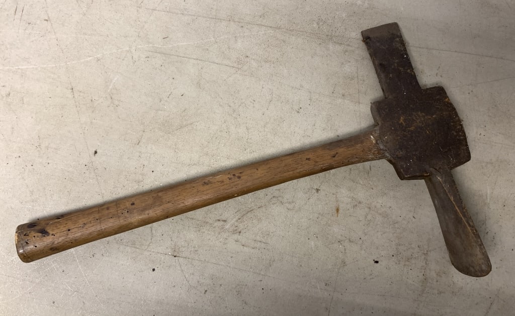 hand forged double bit mortise axe (1 of 4)