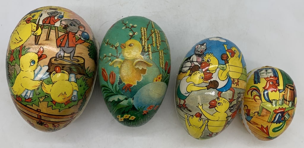 4 egg candy containers (1 of 10)