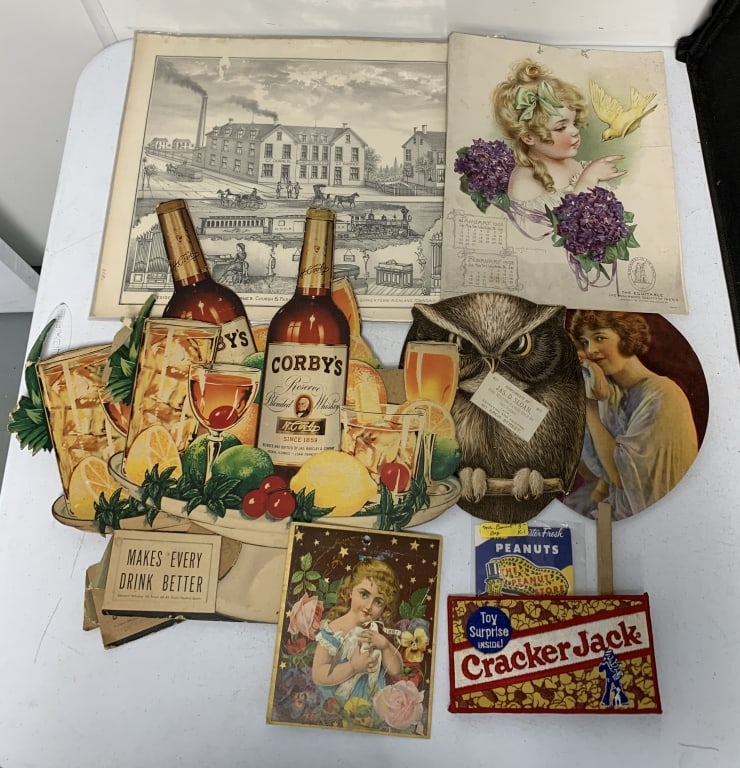 lot of advertising ephemera (1 of 12)