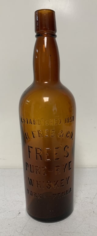 H. Free & Co. Pure-Rye Whiskey York, PA bottle (1 of 6)
