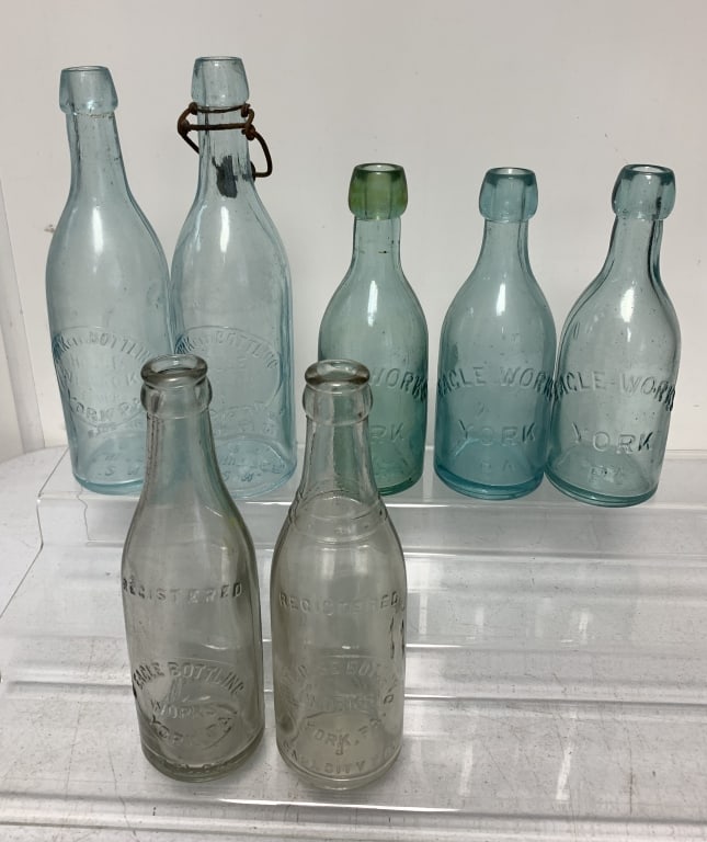 7 York City PA bottles (1 of 8)