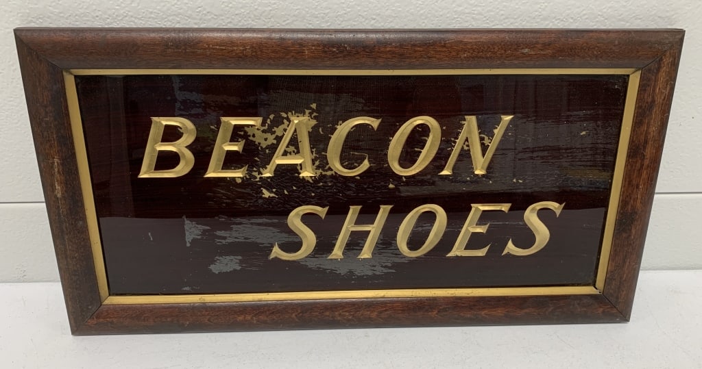 Framed Beacon Shoes Sign (1 of 5)
