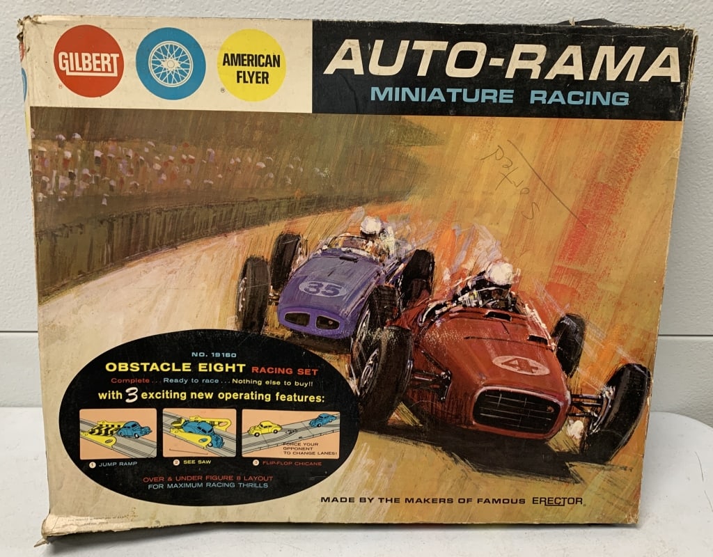 Gilbert Obstacle Eight Racing set in Box (1 of 7)