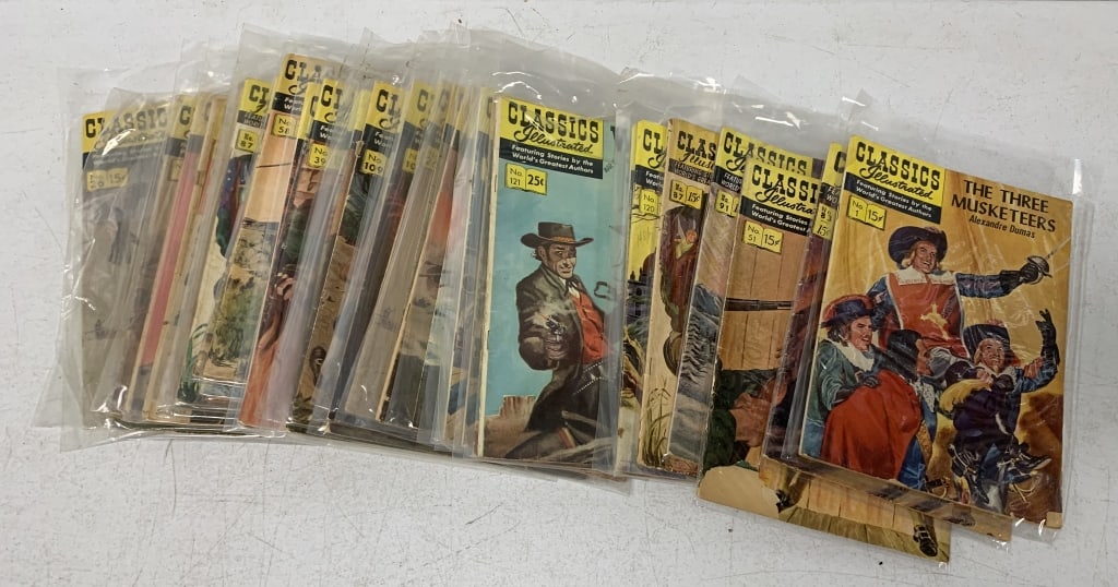 35+ Classics Illustrated Comic Books (1 of 5)