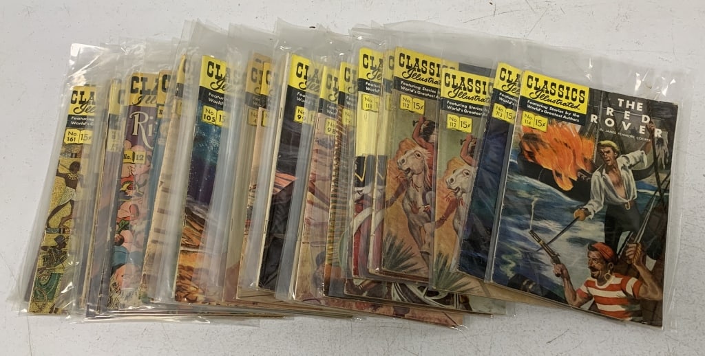 35+ Classics Illustrated Comic Books (1 of 5)