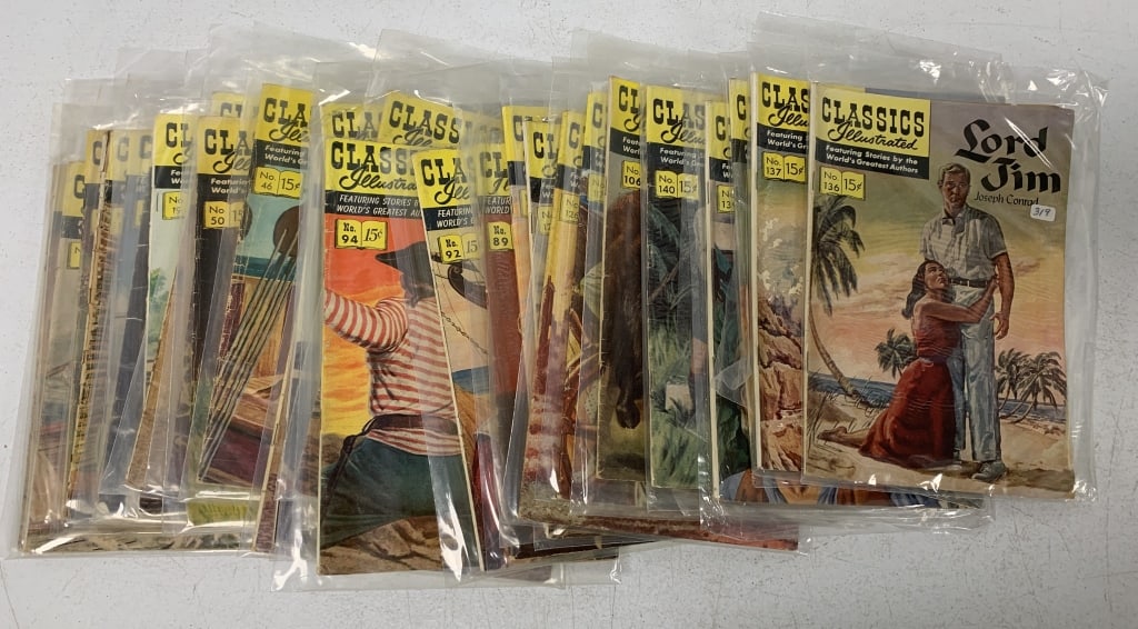 30+ Classics Illustrated Comic Books (1 of 5)