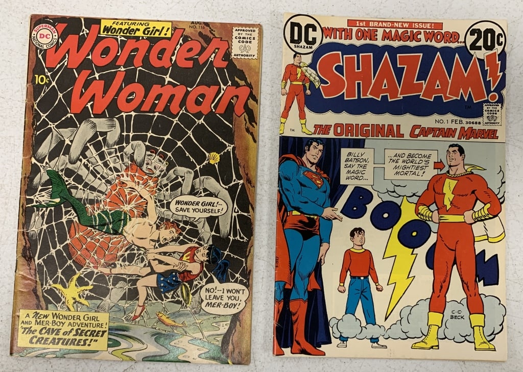 DC Comics Wonder Woman #116 & Shazam! #1 (1 of 7)