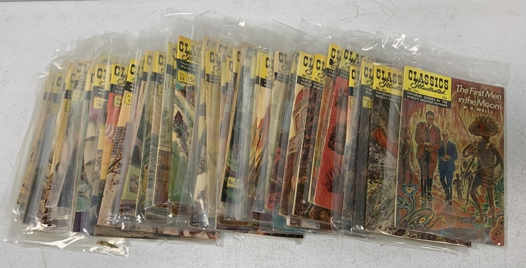 50+ Classics illustrated Comic Books (1 of 7)