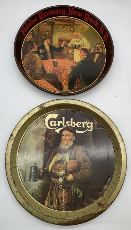 Fidelio Brewery & Carlsberg beer trays (1 of 6)