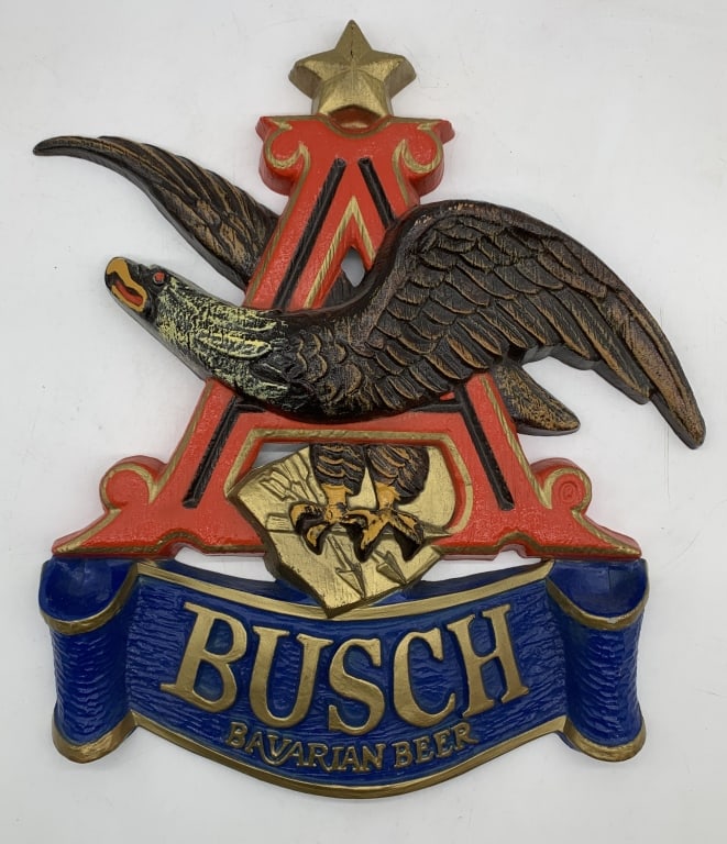 Anheuser Busch Bavarian Beer sign (1 of 3)