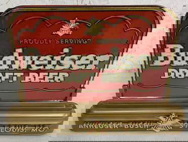 Budweiser Draft Beer lighted sign