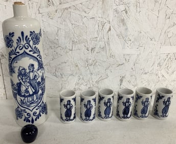 Ceramarte Holanda decanter set