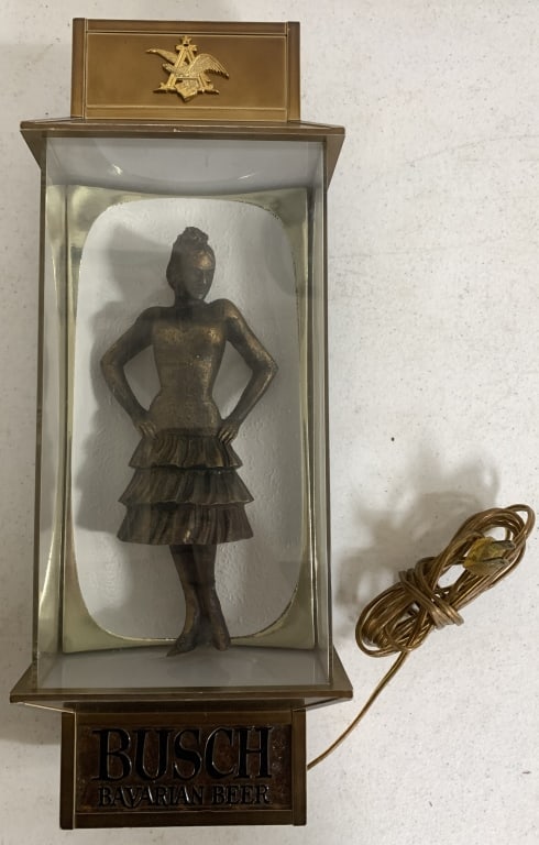 Busch Bavarian Beer lighted sign (1 of 3)