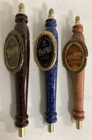 3 Michelob beer tap handles