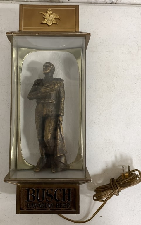 Busch Bavarian Beer lighted sign (1 of 3)