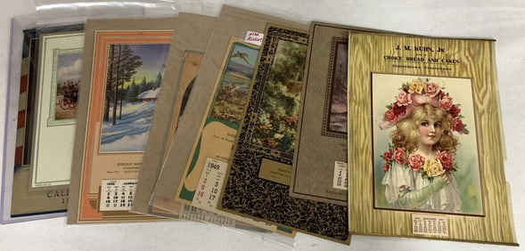 9 advertising calendars