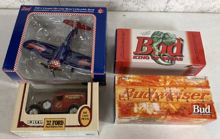 Budweiser Bank, Cars and Airplane