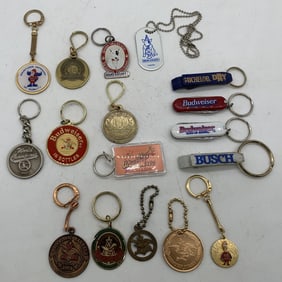 15+ Anheuser Busch Keychains, Openers, Knives